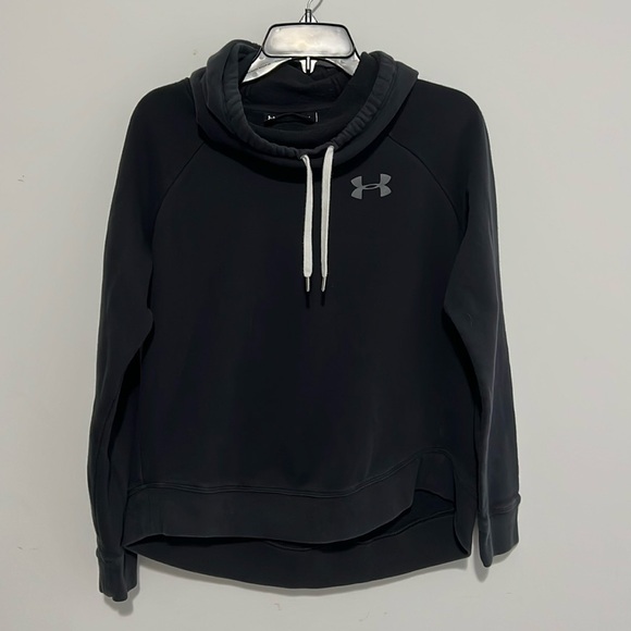 Under Armour Black Hoodie Size Medium EUC - Picture 1 of 7